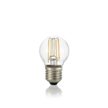 Лампочка светодиодная E27 04W TRASP 3000K Ideal Lux SFERA 4W CRI80 купить с доставкой по России