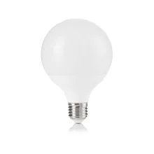 Лампочка светодиодная E27 12W D095 3000K Ideal Lux GLOBO 15W CRI80 BIANCO купить с доставкой по России