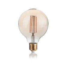 Лампочка светодиодная E27 04W D095 2200K Ideal Lux GLOBO CRI80 AMBRA купить с доставкой по России