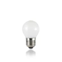 Лампочка светодиодная E27 04W 3000K Ideal Lux SFERA 4W CRI80 BIANCO купить с доставкой по России