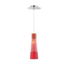 Подвесной светильник Ideal Lux Kuky KUKY CLEAR SP1 ROSSO купить с доставкой по России