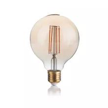 Лампочка светодиодная E27 04W D095 2200K Ideal Lux GLOBO CRI80 AMBRA купить с доставкой по России